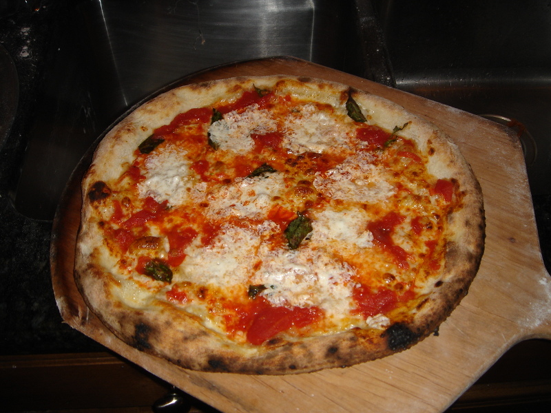 Some of Jeff Varasano's Home Made Pizza. I still have much to improve on.