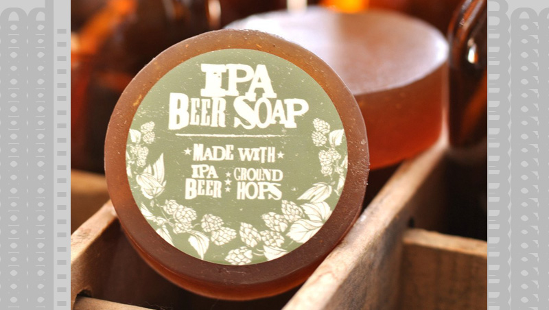 You actually smell like a brewery with this Beer Body Soap, just really good.