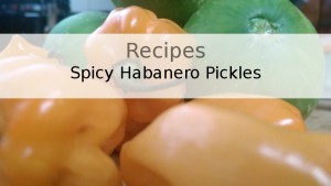 Easy, Quick, Spicy Pickles At Home